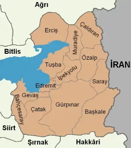 Van'ın ilçeleri